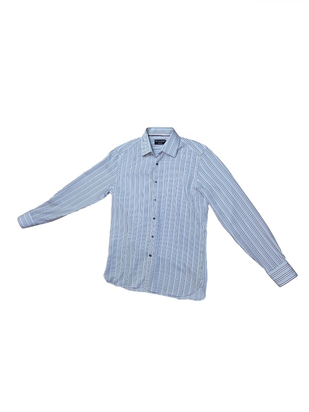 Marks & Spencer Autograph Non-Iron Striped Dress Shirt